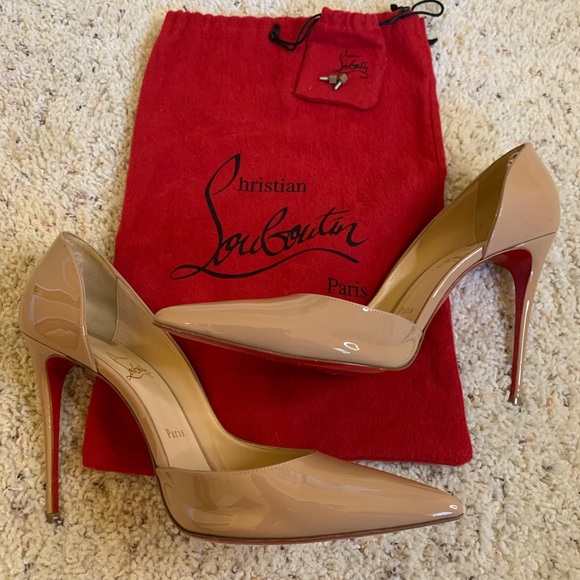CHRISTIAN LOUBOUTIN nude heels - Picture 3 of 5